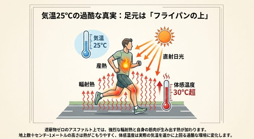 気温25℃が体感温度に与える影響