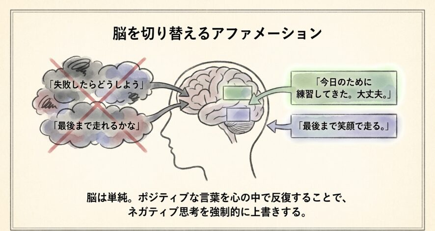 ネガティブ思考を断ち切る「ポジティブアファメーション」