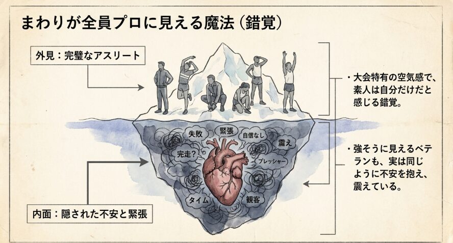 マラソン大会前の緊張感、プロランナーだって実は震えている？