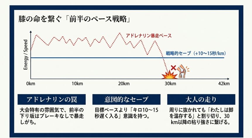 不安を自信に変える本番当日のペース戦略