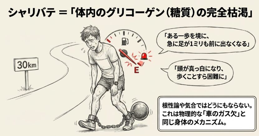 シャリバテの恐怖、僕も経験者だからわかる