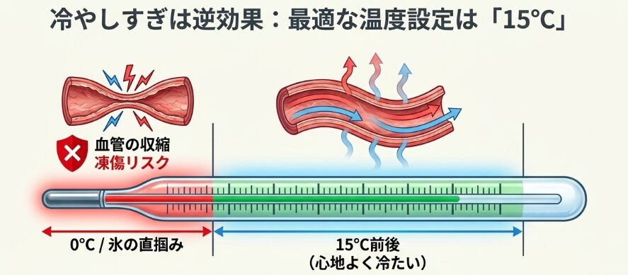 適切な温度設定と冷やしすぎを防ぐ注意点