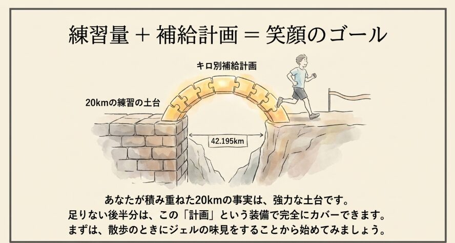 初フルマラソンを笑顔で駆け抜けるための最終準備