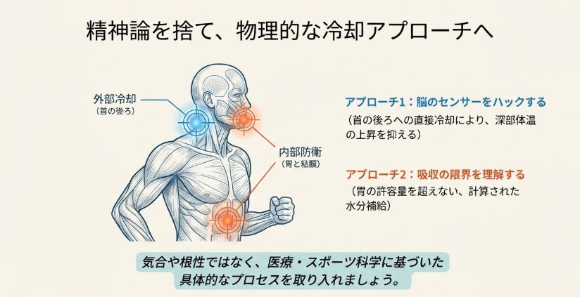 科学的に実証されたマラソンの暑さ対策