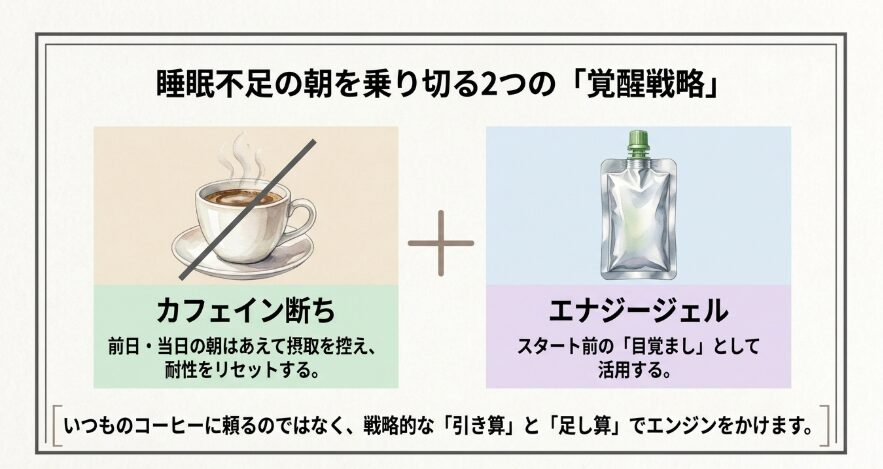 「カフェイン断ち」と「エナジージェル」の意外な関係