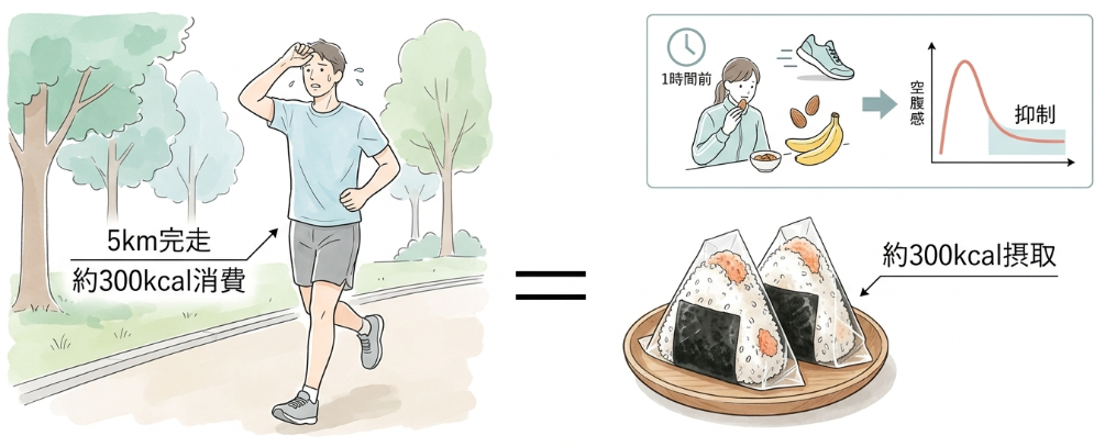 運動後のドカ食いを防ぐカロリーコントロール術