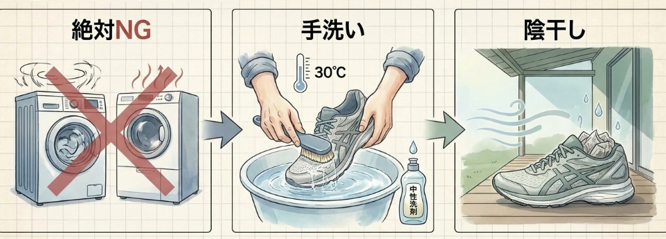 性能を落とさない適切な洗い方