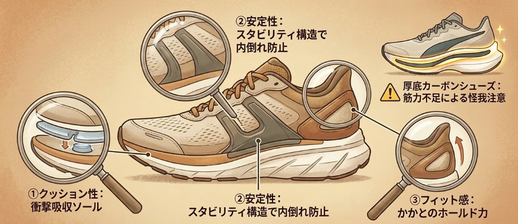 初心者におすすめのランニングシューズ