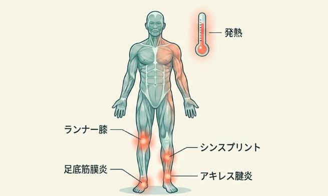 怪我や体調不良で欠場を決める主な原因