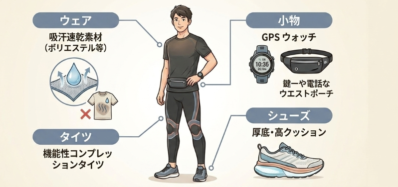 初心者が揃えておくべき必須装備とアイテム