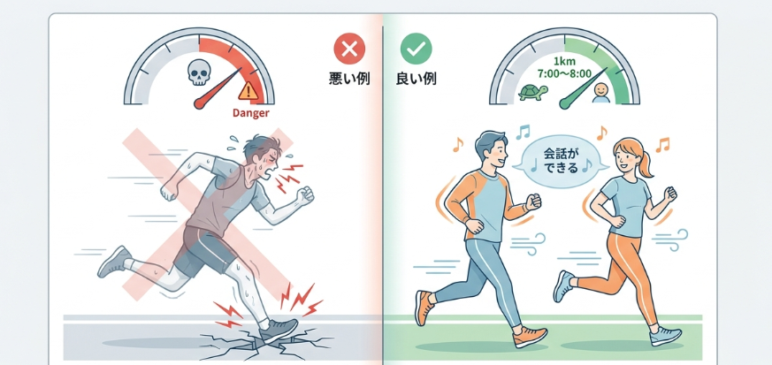 初心者が走る基本のペース