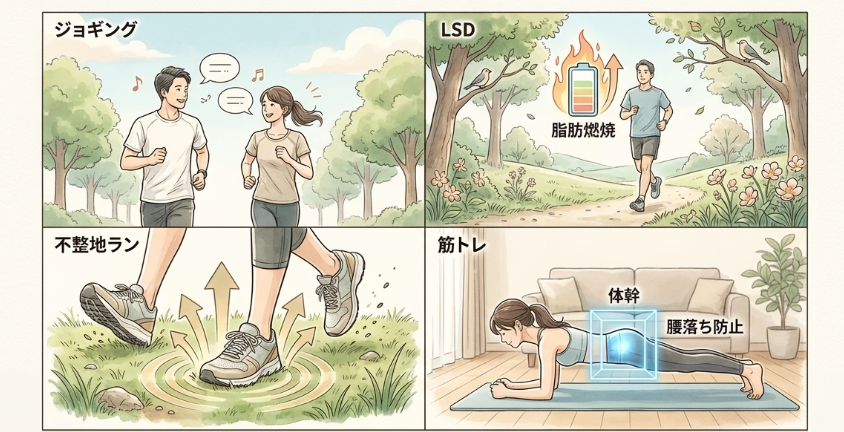 怪我を防ぐトレーニングの種類