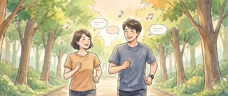 走るペースも初心者には重要