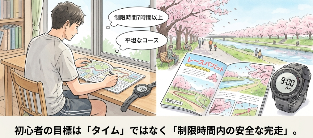失敗しないための大会選びと目標設定