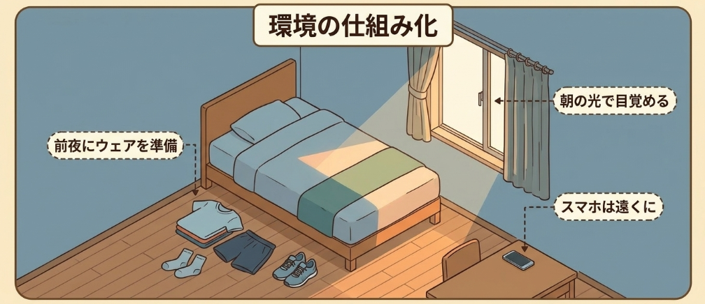 忙しい平日でも無理なく起きる起床のコツ