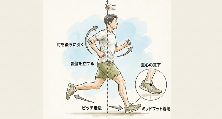 膝や足の痛みを防ぐ正しいフォーム