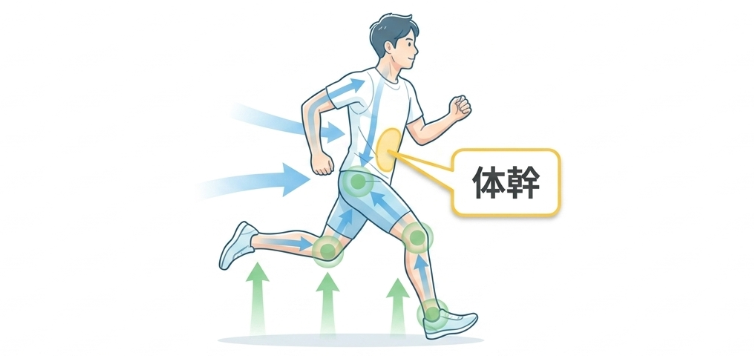 疲れにくいランニングフォームの基本
