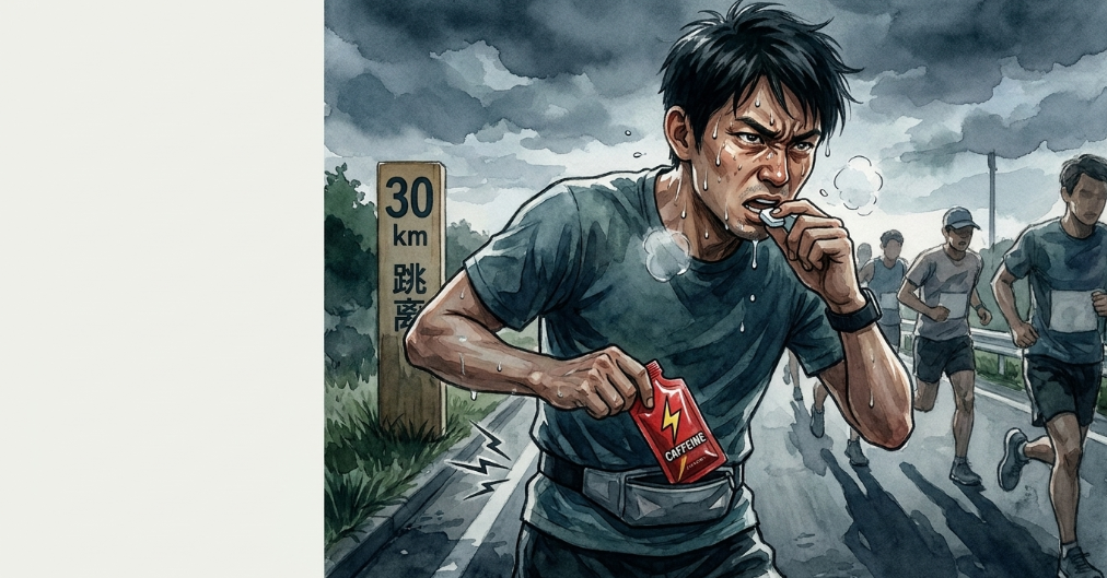 30kmの壁を乗り越える後半（25km以降）の摂取術