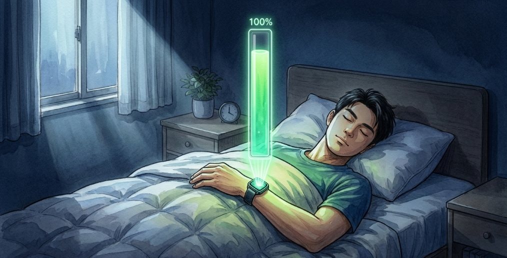 疲労度や睡眠スコアのコンディション把握