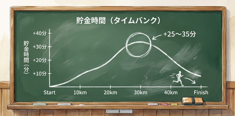 第1関門から最終関門までの通過目安