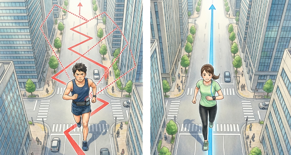 GPS計測の仕組みと精度に関する違い