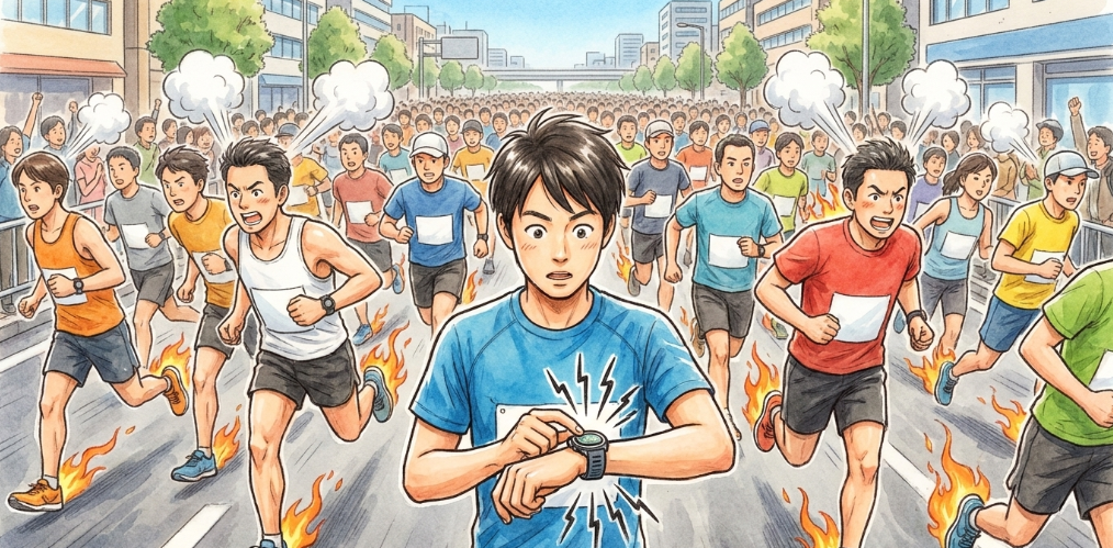 本番で焦らない1kmごとのペース管理