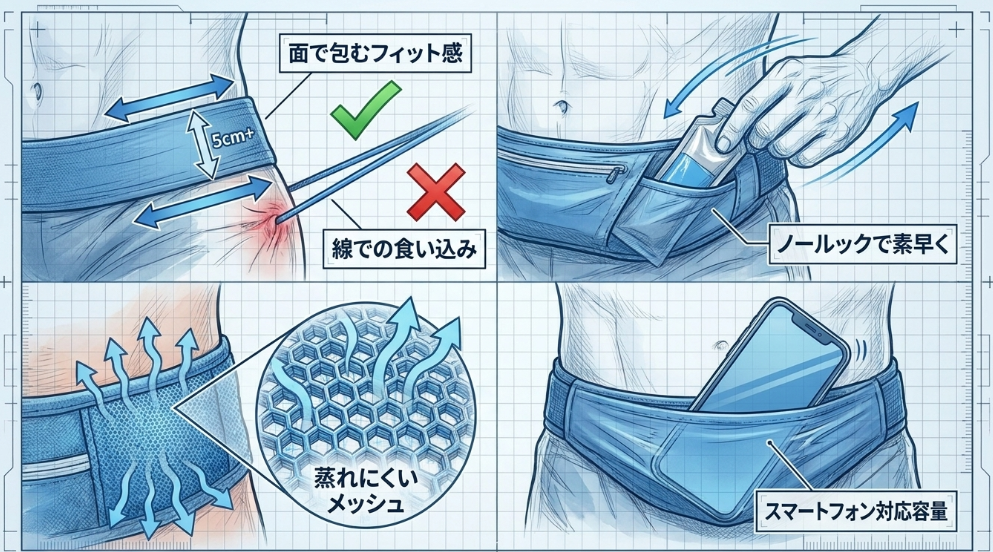 ポーチ選びで確認したい4つの評価軸