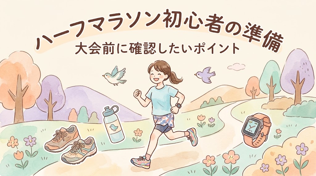 ハーフマラソン初心者の準備