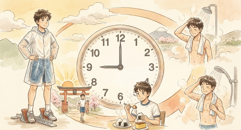 スタート当日のタイムスケジュールと準備