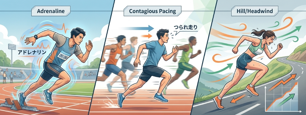 初心者がペース配分で失敗する主な原因