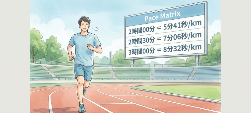 初心者が無理なく完走するためのペース配分
