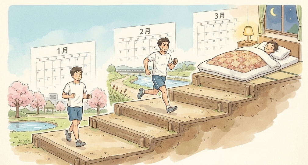 初心者向け段階的トレーニング計画